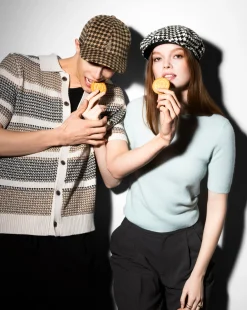 Block Zig Driving Cap-Kangol Hot
