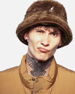 Faux Shearling Utility Bucket-Kangol Best