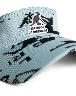 x J.Lindeberg Astoria Jacquard Visor-Kangol