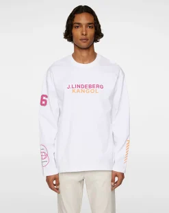 x J.Lindeberg Davie Long Sleeve T-shirt-Kangol