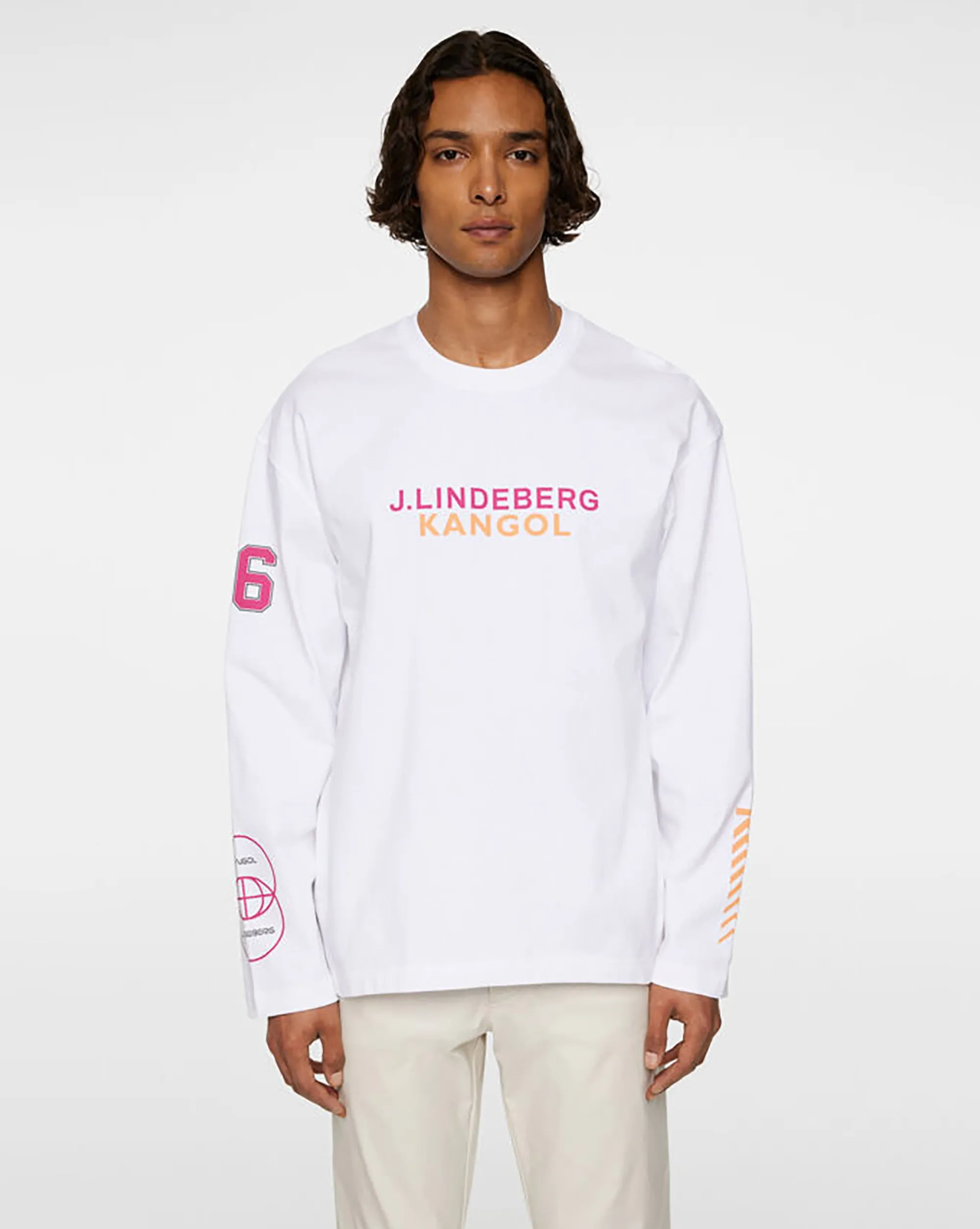 x J.Lindeberg Davie Long Sleeve T-shirt-Kangol
