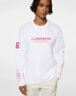 x J.Lindeberg Davie Long Sleeve T-shirt-Kangol