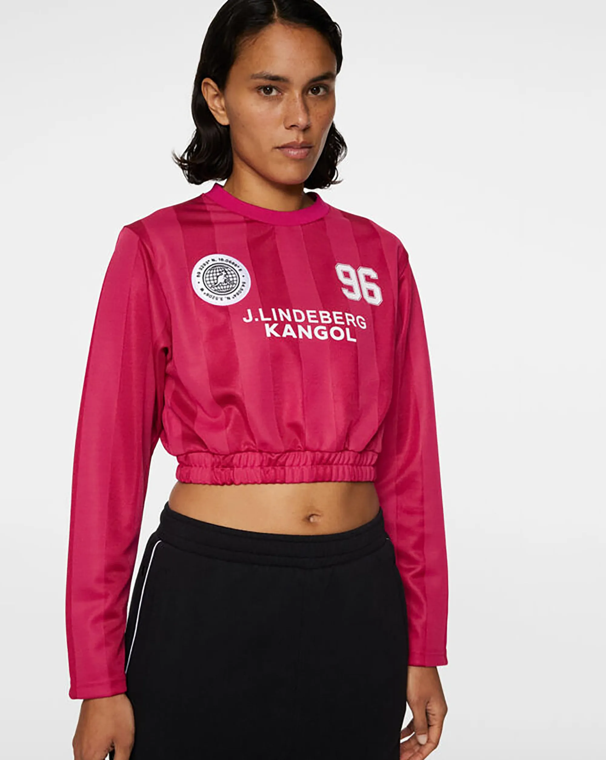 x J.Lindeberg Fiona Football Jersey-Kangol Discount