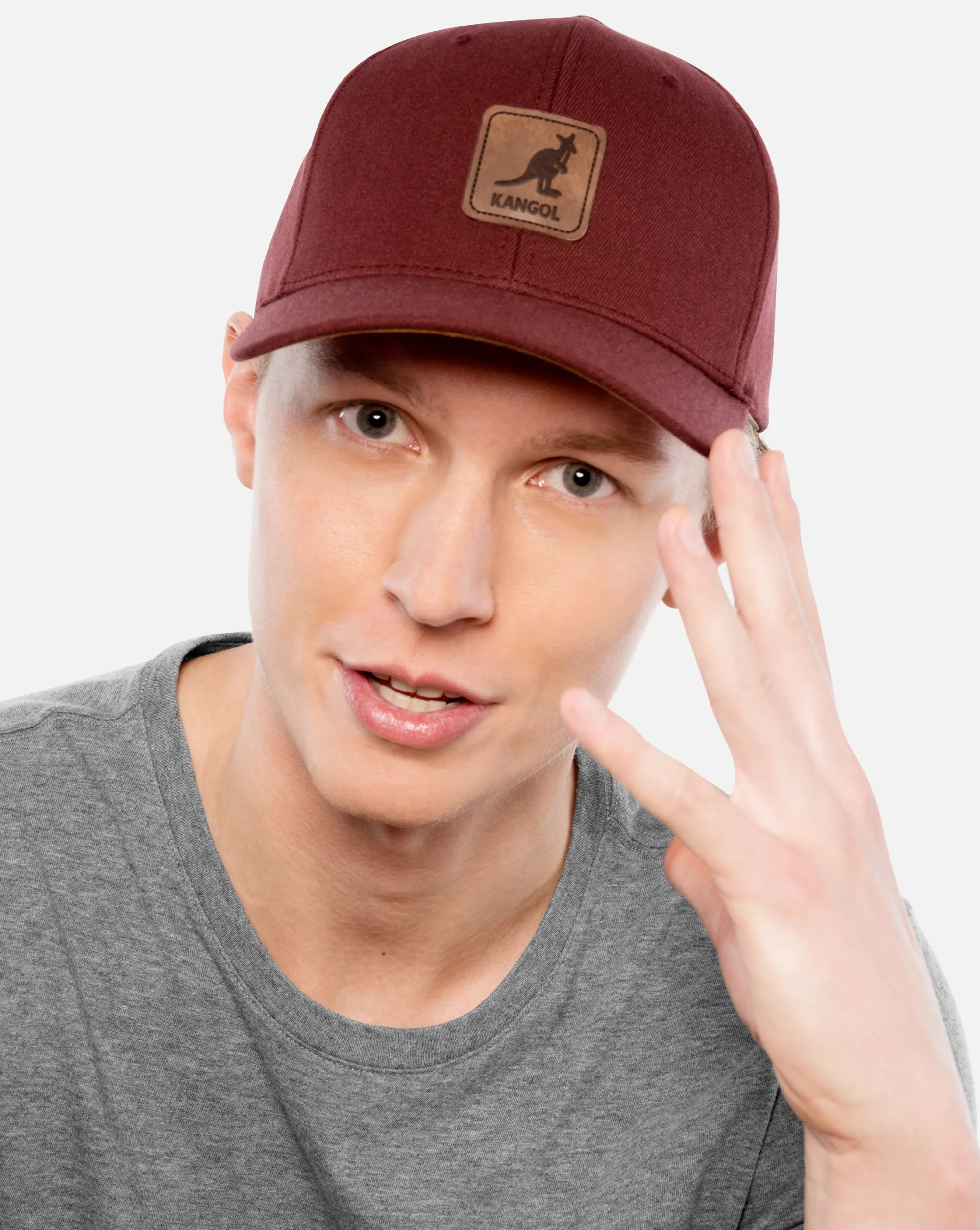 Leather Patch Flexfit Baseball-Kangol Outlet