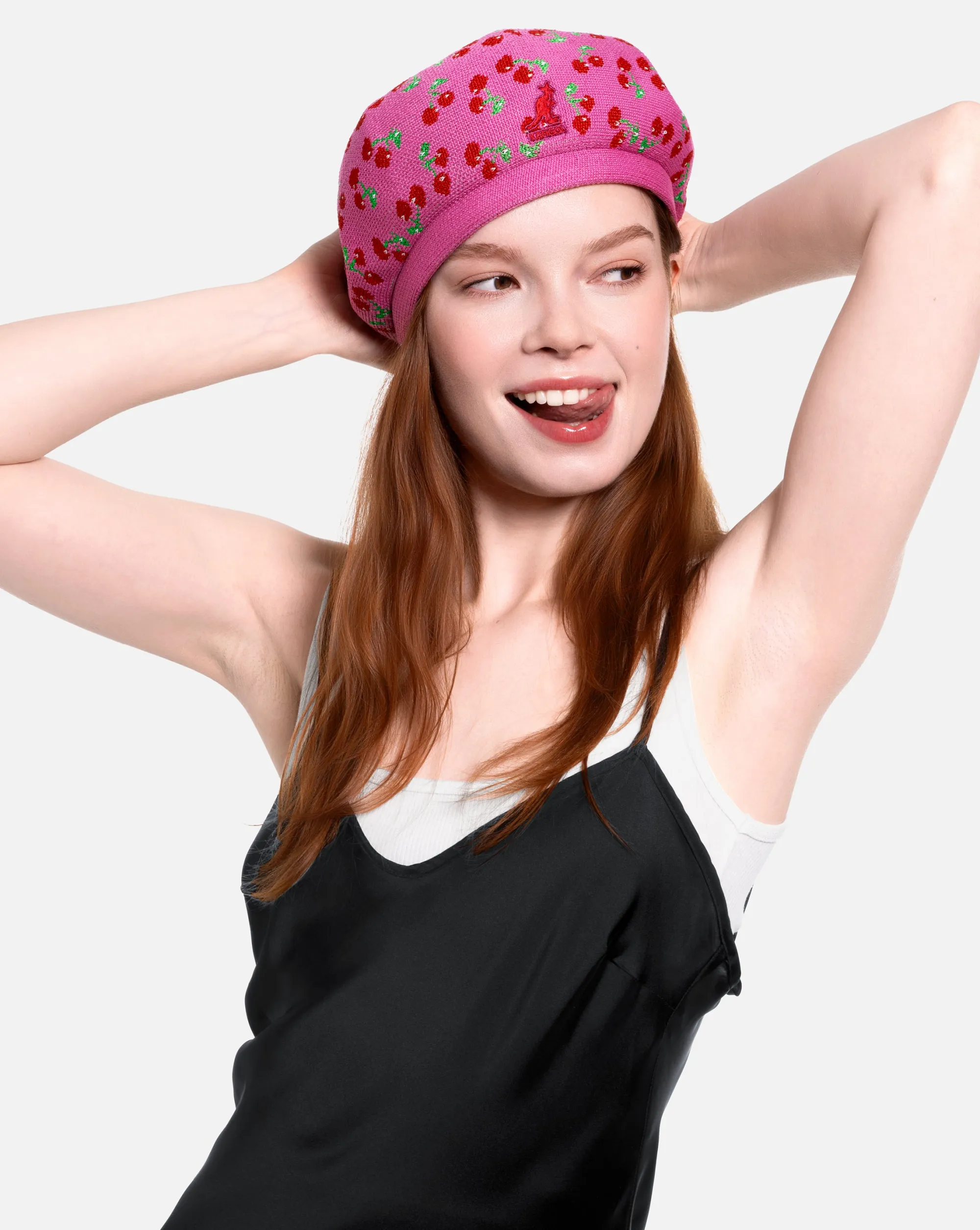 Tropic Cherry Jax Beret-Kangol New
